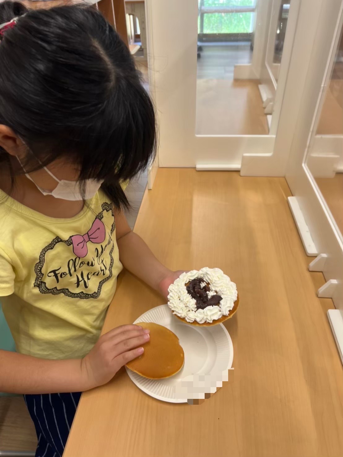 どら焼き作り